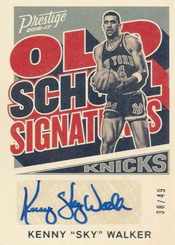 2016 Prestige #8 Old School Signatures /49