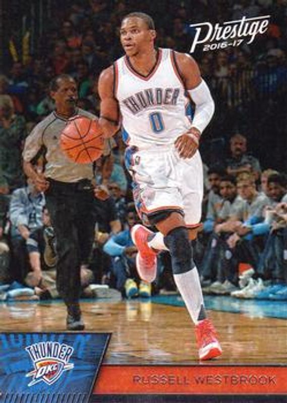 Russell Westbrook 2016 Prestige #62 Base RAW