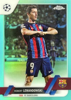 2022 Topps Chrome UEFA Club Competitions #9 Aqua Refractor /199