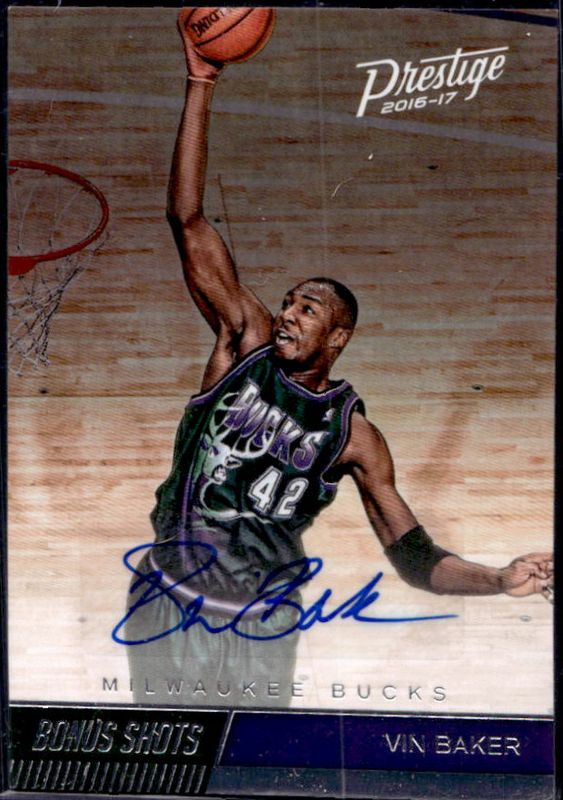 2016 Prestige #51 Bonus Shots Signatures