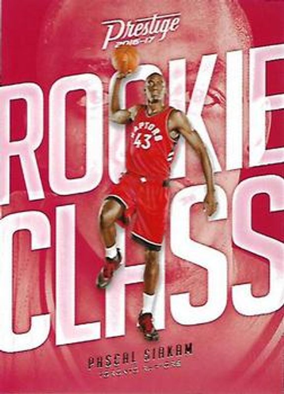 Pascal Siakam 2016 Prestige #25 Rookie Class RAW