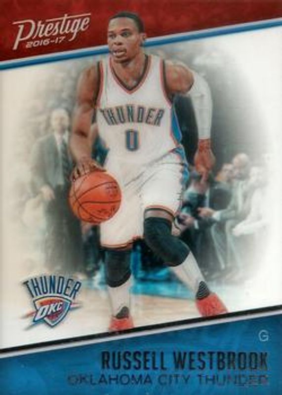 Russell Westbrook 2016 Prestige #8 Acetate Veterans RAW