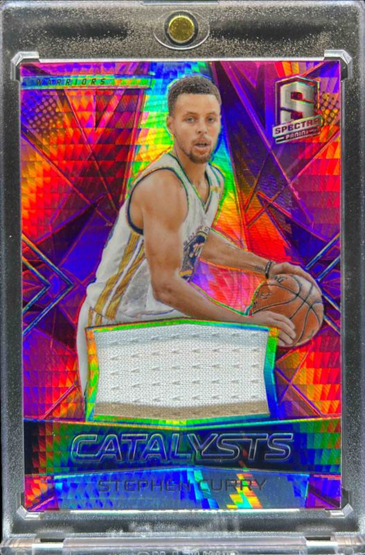 Stephen Curry 2016 Spectra #12 Catalysts - Pink /49 Price Guide