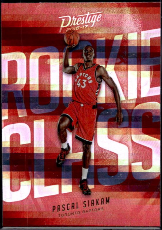 Pascal Siakam 2016 Prestige #25 Rookie Class - Horizon RAW
