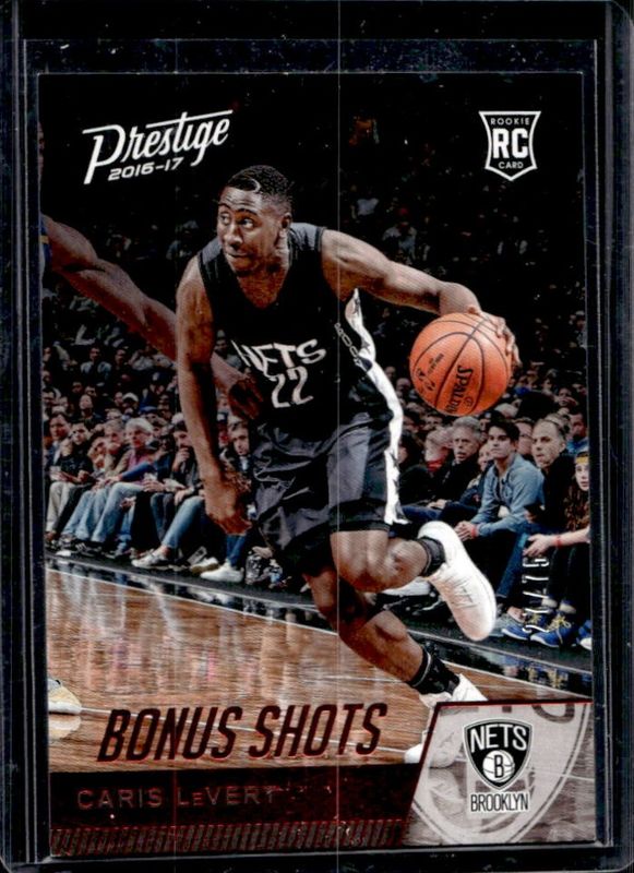 Caris LeVert 2016 Prestige #169 Bonus Shots Red /75 Rookie RAW