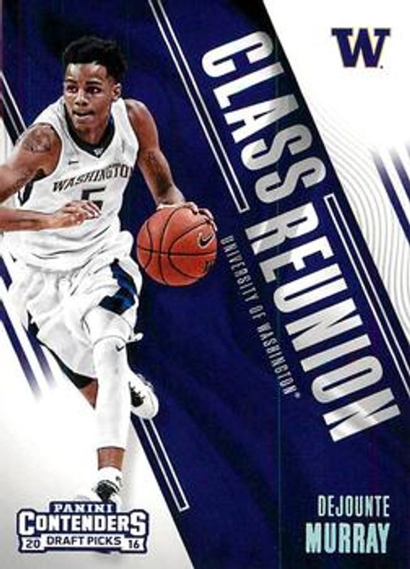 Dejounte Murray 2016 Contenders Draft Picks #15 Class Reunion Rookie RAW