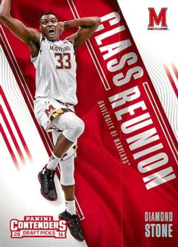 Diamond Stone 2016 Contenders Draft Picks #14 Class Reunion Rookie RAW