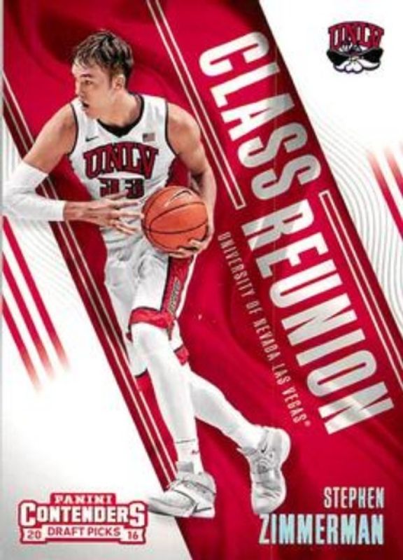 Stephen Zimmerman 2016 Contenders Draft Picks #19 Class Reunion Rookie RAW