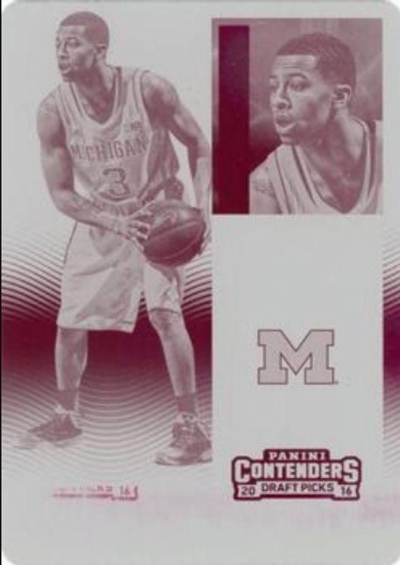 2016 Contenders Draft Picks #93 Printing Plates Magenta /1