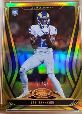 2020 Certified #127 Mirror Gold /25