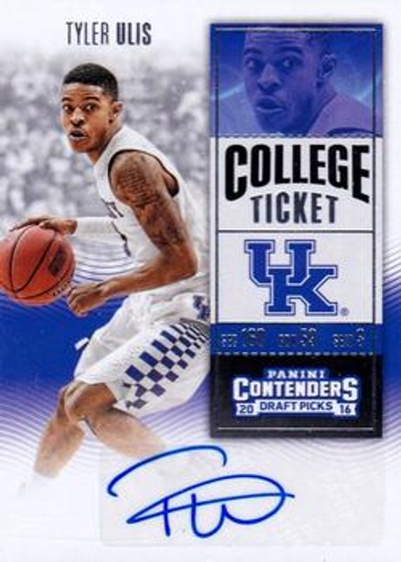 Tyler Ulis 2016 Contenders Draft Picks #113 College Ticket Autographs Variations Rookie RAW
