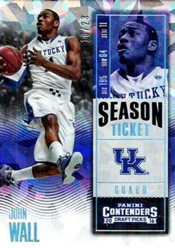 2016 Contenders Draft Picks #46 Cracked Ice Ticket /23