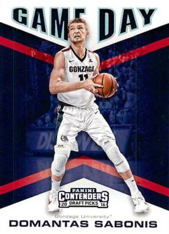 Domantas Sabonis 2016 Contenders Draft Picks #16 Game Day Rookie RAW