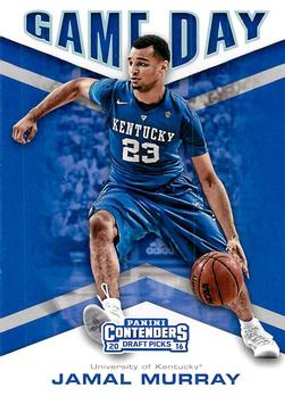 Jamal Murray 2016 Contenders Draft Picks #3 Game Day Rookie RAW