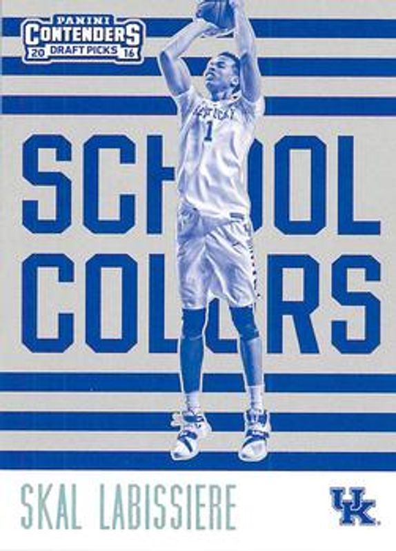 Skal Labissiere 2016 Contenders Draft Picks #10 School Colors Rookie RAW