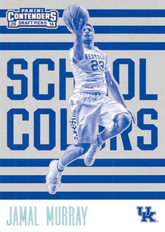Jamal Murray 2016 Contenders Draft Picks #3 School Colors Rookie RAW