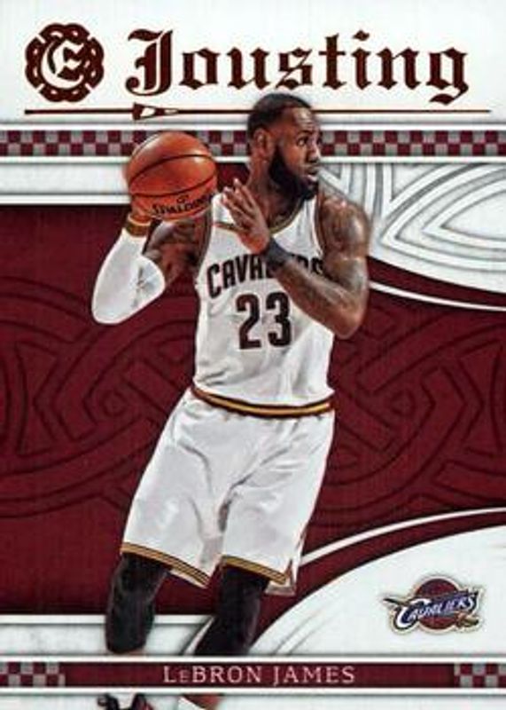 LeBron James 2016 Excalibur #1 Jousting RAW