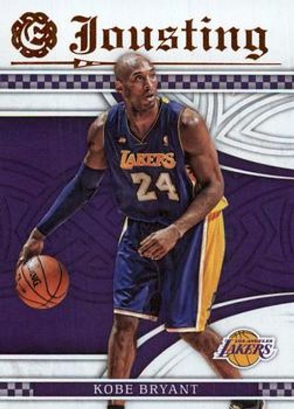 Kobe Bryant 2016 Excalibur #27 Jousting RAW