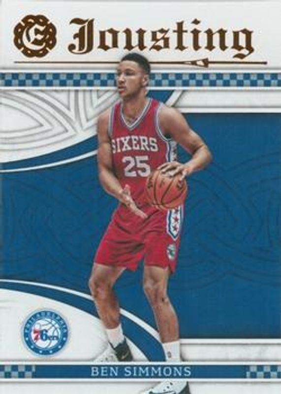 Ben Simmons 2016 Excalibur #18 Jousting Rookie RAW