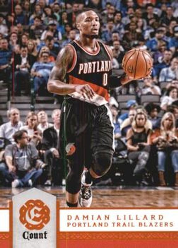Damian Lillard 2016 Excalibur #145 Count RAW
