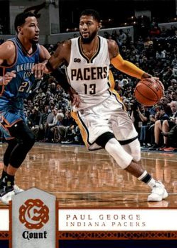 Paul George 2016 Excalibur #67 Count RAW
