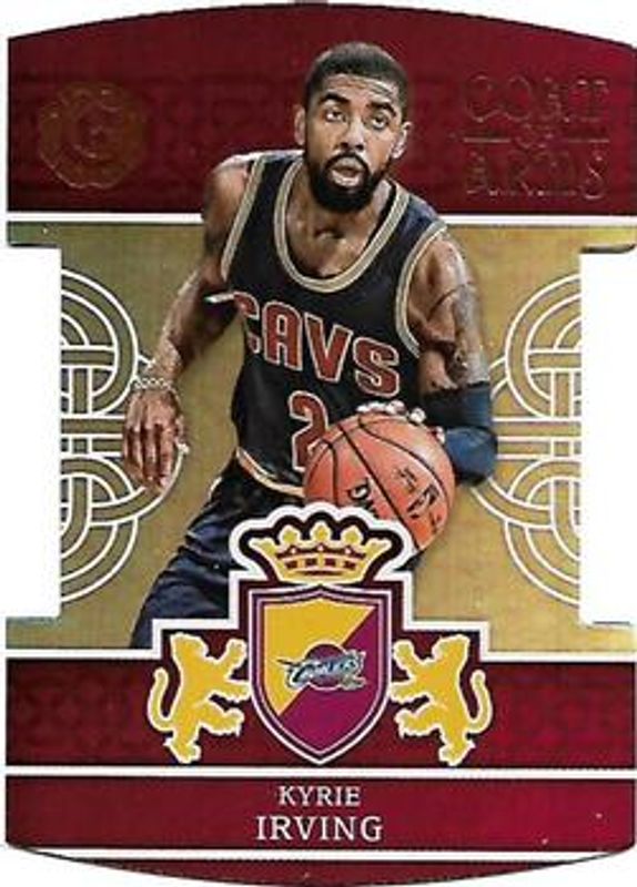 Kyrie Irving 2016 Excalibur #10 Coat of Arms RAW