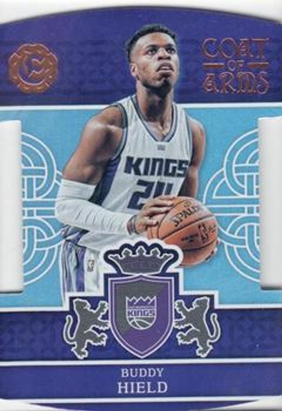 Buddy Hield 2016 Excalibur #45 Coat of Arms Rookie RAW