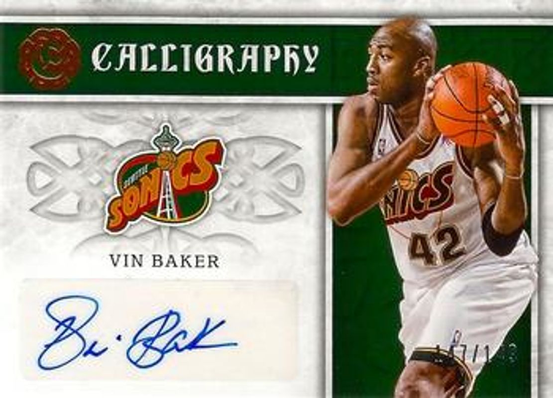 2016 Excalibur #CAL-VB Calligraphy /149