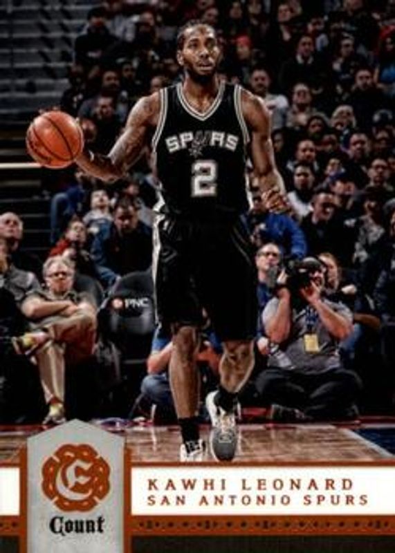 Kawhi Leonard 2016 Excalibur #157 Count RAW