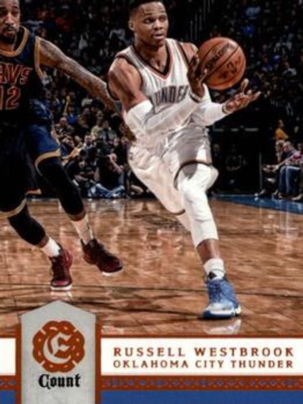 Russell Westbrook 2016 Excalibur #121 Count RAW