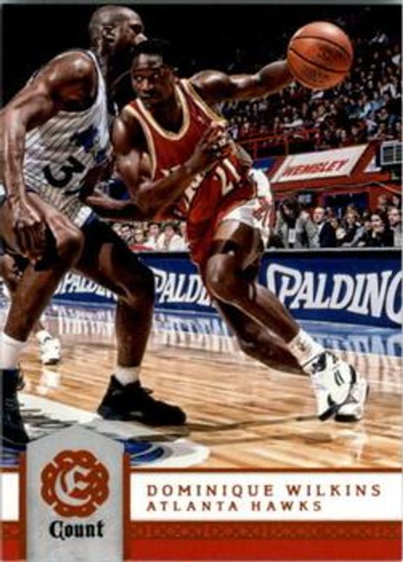 Dominique Wilkins 2016 Excalibur #197 Count RAW