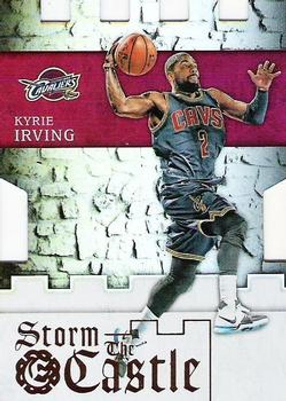 Kyrie Irving 2016 Excalibur #4 Storm the Castle RAW