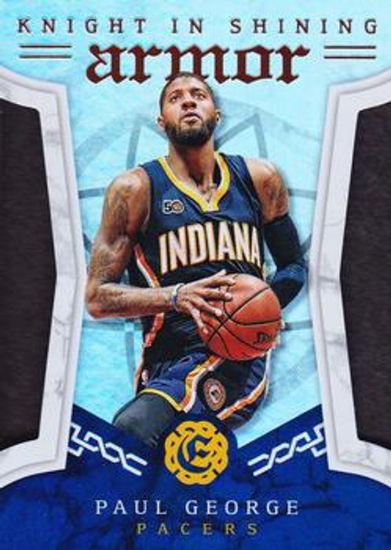 Paul George 2016 Excalibur #17 Knight in Shining Armor RAW