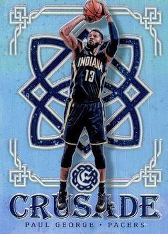 Paul George 2016 Excalibur #21 Crusade - Silver RAW