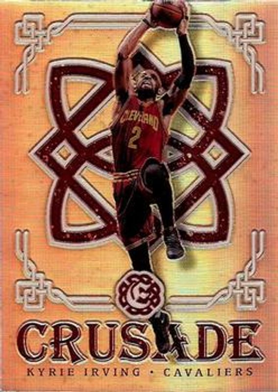 Kyrie Irving 2016 Excalibur #13 Crusade - Silver RAW