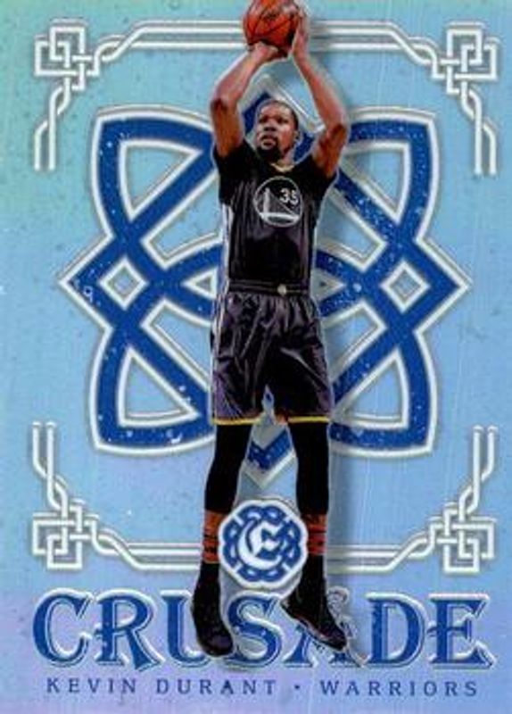 Kevin Durant 2016 Excalibur #3 Crusade - Silver RAW