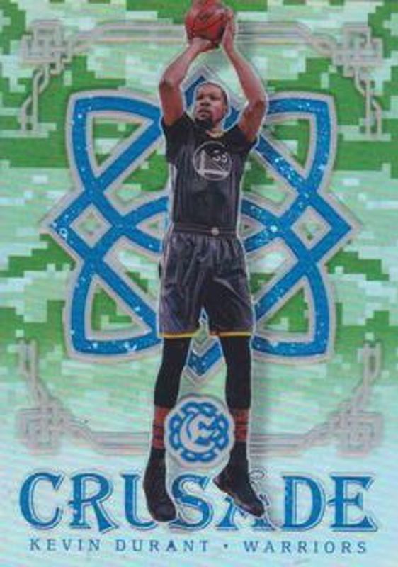 Kevin Durant 2016 Excalibur #3 Crusade - Camo RAW