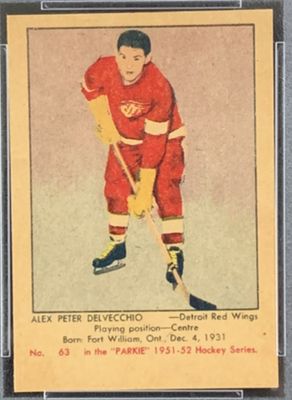 1951 Parkhurst #63 Base