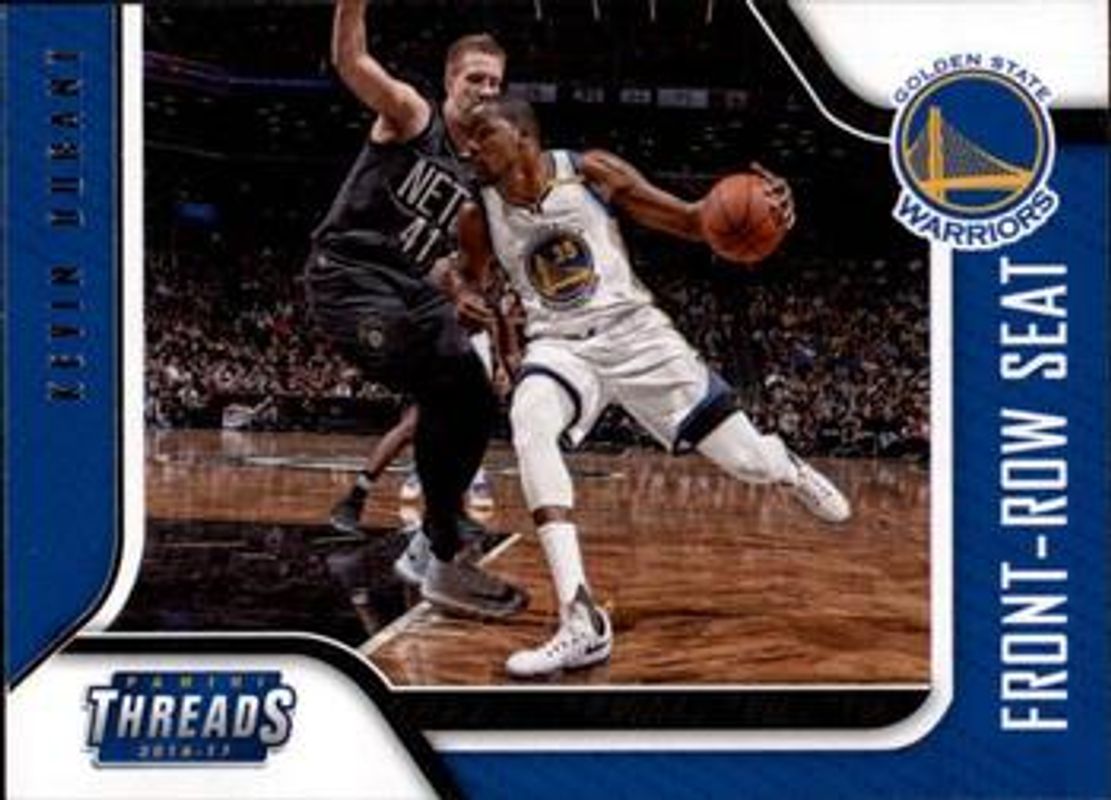 Kevin Durant 2016 Threads #16 Front Row Seat RAW