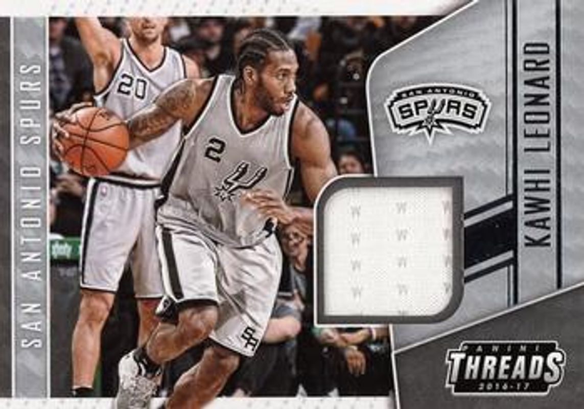 Kawhi Leonard 2016 Threads #18 Materials Price Guide - Sports Card