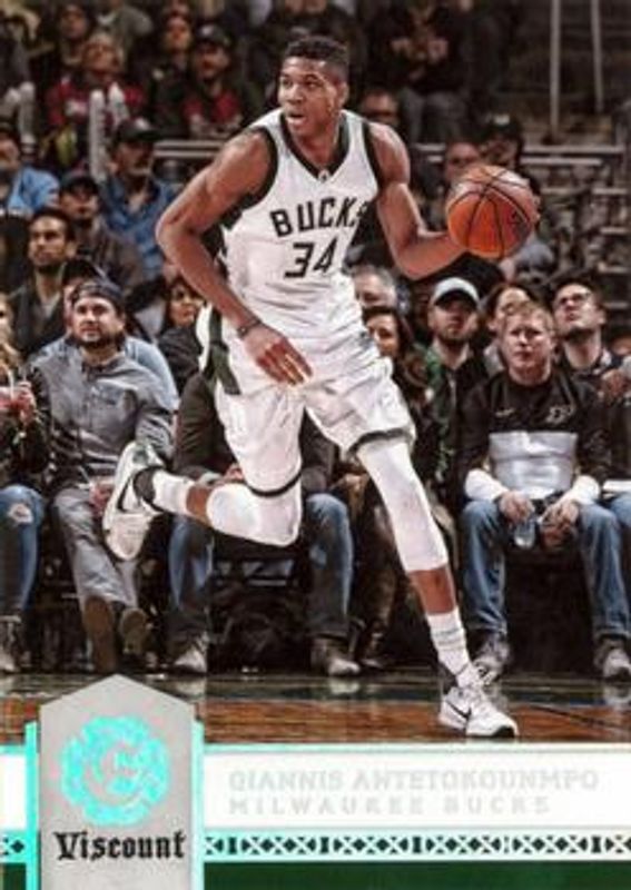 Giannis Antetokounmpo 2016 Excalibur #97 Viscount RAW