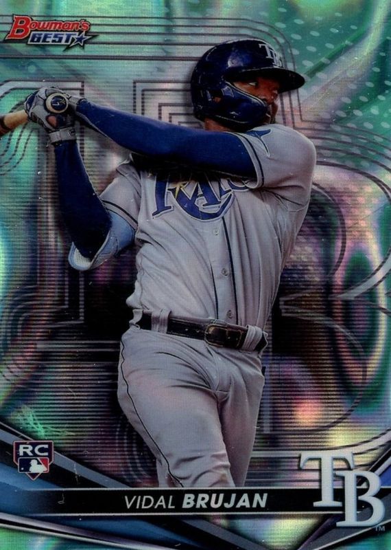 2022 Bowman's Best #55 Aqua Lava Refractor /199