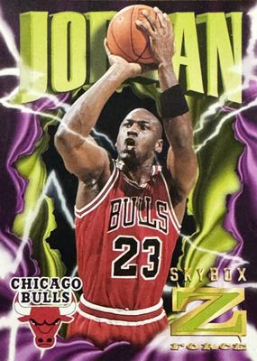 1996 Skybox Z-Force #11 Z-Cling