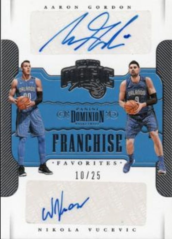 2017 Dominion #FF-ORL Franchise Favorites Dual Signatures /15