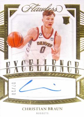 2022 Flawless #ES-CBR Excellence Signatures - Gold /10