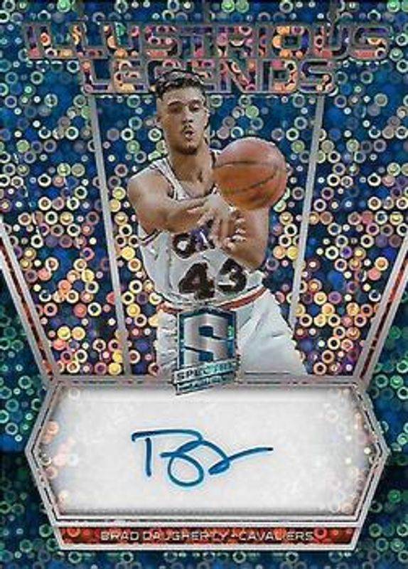 2017 Spectra #IL-BDT Illustrious Legends Signatures - Neon Blue /49
