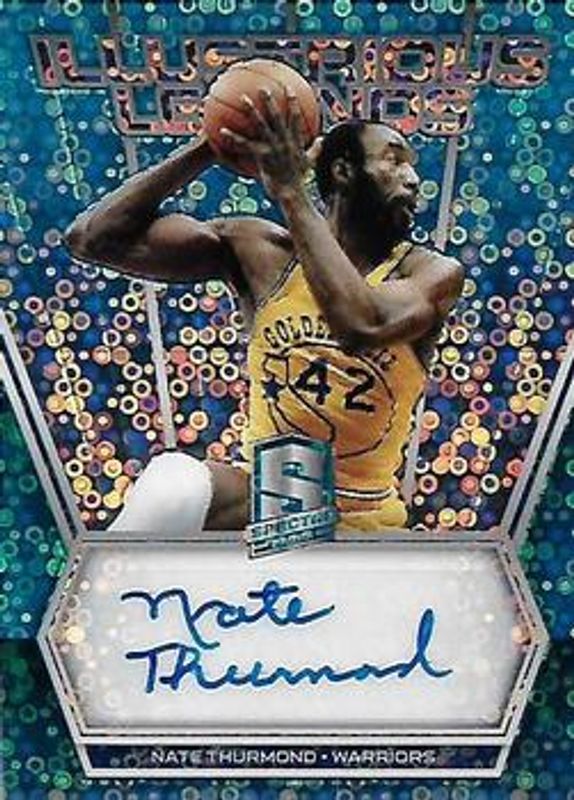 2017 Spectra #IL-NTH Illustrious Legends Signatures - Neon Blue /49
