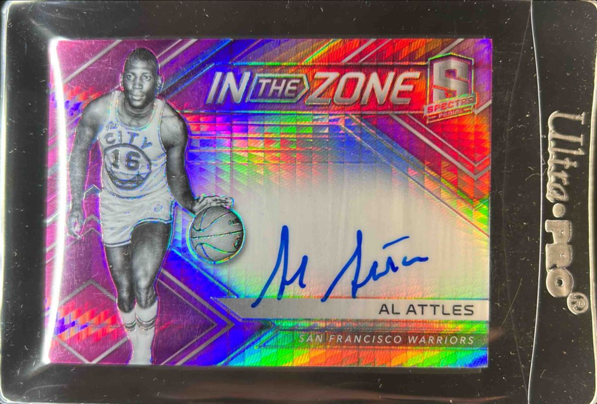 2017 Spectra #IZ-AAT In The Zone Autographs - Neon Pink /25