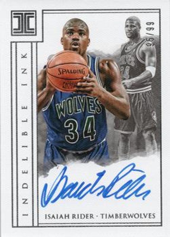 2017 Impeccable #II-IRD Indelible Ink /99