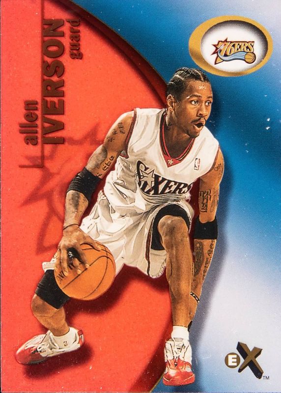 Allen Iverson 2000 Fleer E-X #65 Essential Credentials /201 PSA 10